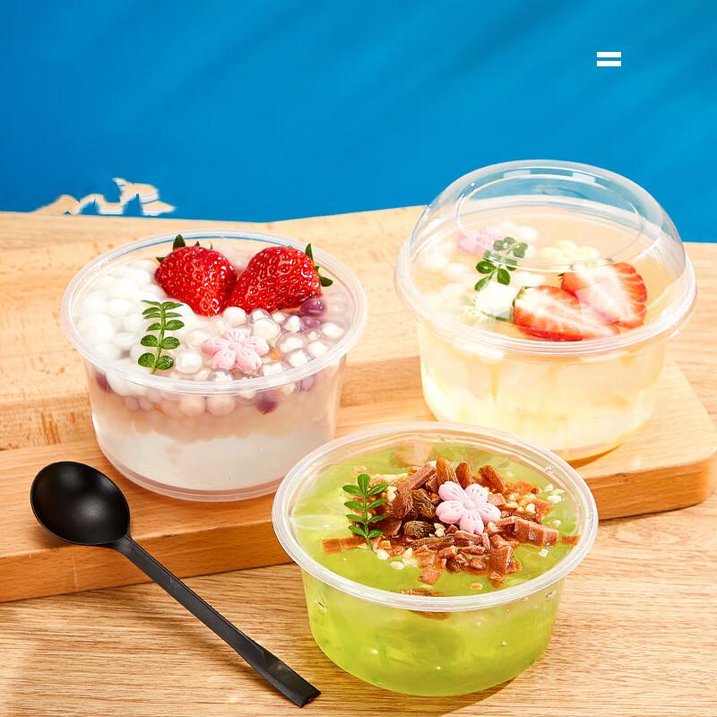 Fanshun Disposable Ice Jelly Dessert Bowls