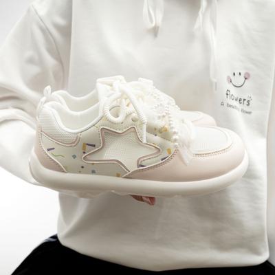 Estate nuove scarpe bianche da donna in rete sneaker versatile scarpe da skate traspiranti scarpe casual alla moda scarpe da uomo alla moda a strato singolo
