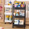 Multi-Layer Floor-Standing Storage Rack for Bedroom, Bathroom, Kitchen, or Living Room