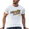 Grüße aus Asbury Park New Jersey T-Shirt Grafikdruck Kurzarm-T-Shirt