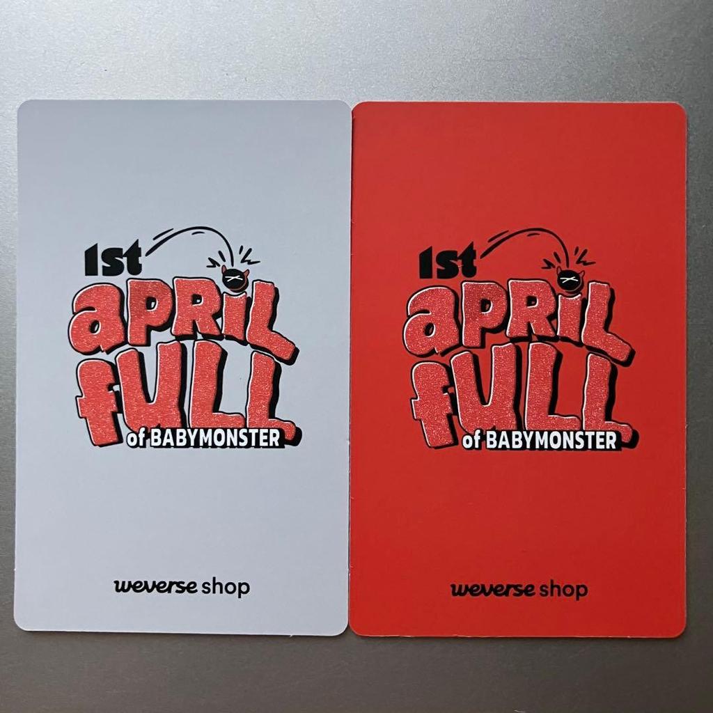 [USED] BABYMONSTER 1st Anniversary Photobook Weverse Bonus: Laura