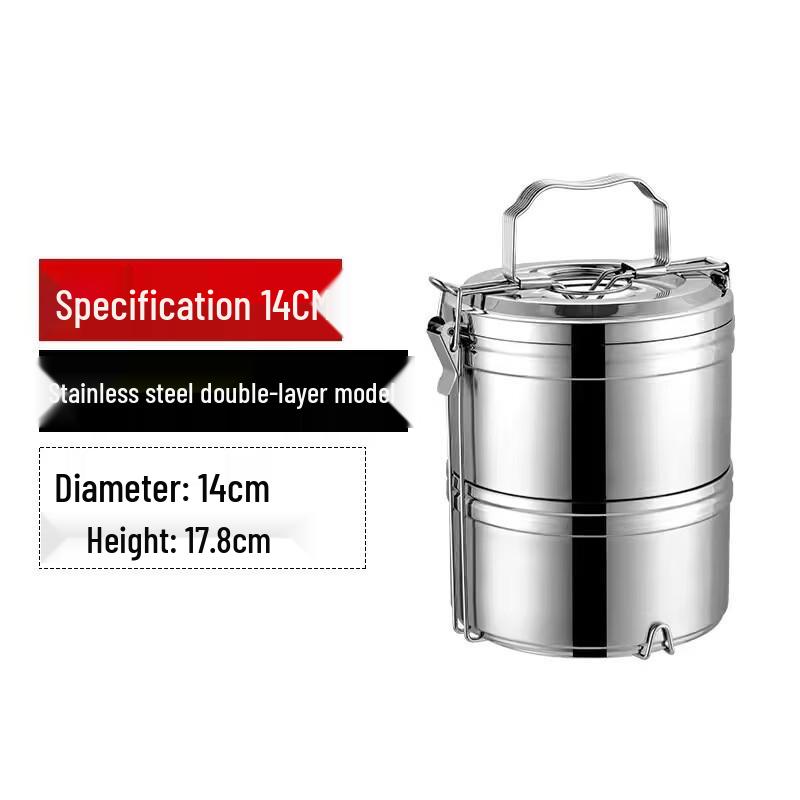 Portable 304 Stainless Steel Insulated Lunch Box