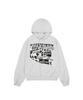 All Over Logo Hoodie - Light Melange