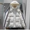 New down jacket women's short hooded small winter design sense niche fashion coat