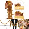 Stunning 2m Heavyweight Golden Starry Tassel Garland For Festive Occasions