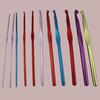 Crochet Needles Glitch-free DIY Craft Aluminum Alloy Crochet Hooks for Scarves