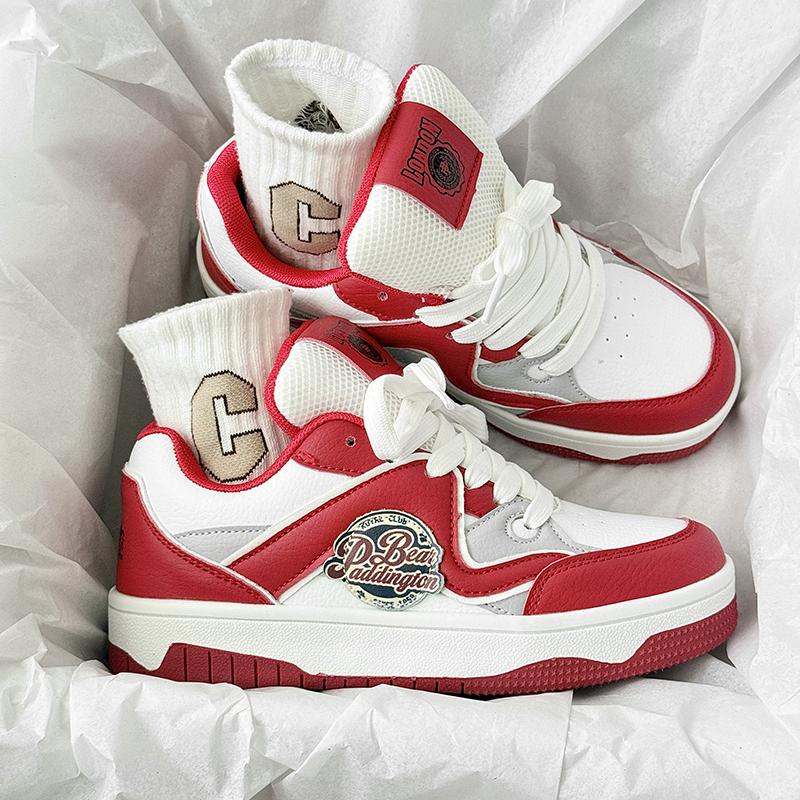 Fashion New Trend Fashion Casual Couple Sports Shoes, Summer Breathable Lace Up Men's and Women's Casual Shoes Hard-Wearing Size 35-44