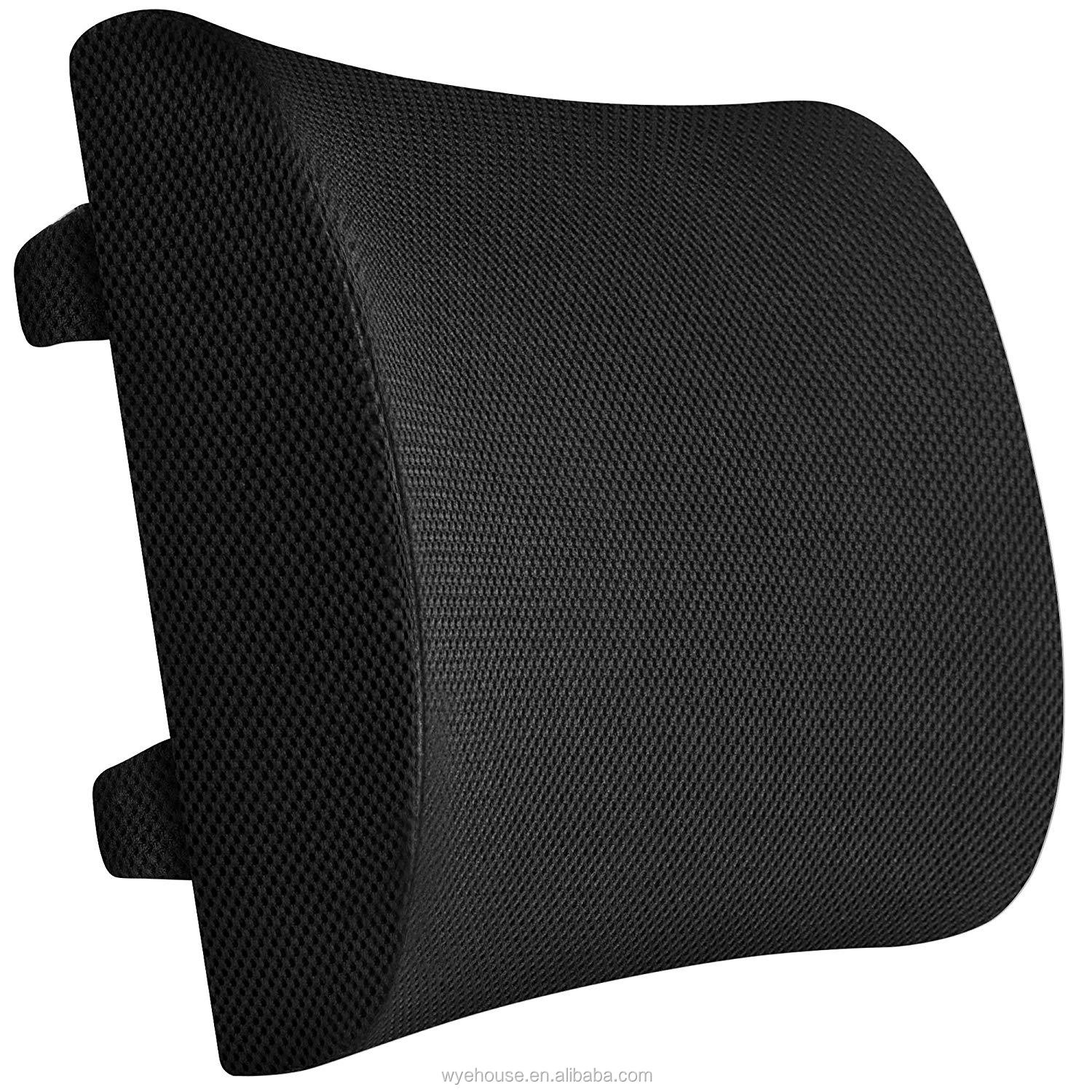 Hot Selling Ergonomic Premium Washable Memory Foam Bulk Chair Cushion for Home Office Car Seat Use 45*35*7.5cm чёрный