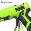 Cordless Hot Melt Glue Gun For Makita/DEWALT/BlackDecker/Milwaukee/Bosch With 30 Sticks 18V Lithium Battery Electric Repair Tool