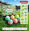 Cartoon Animal Bath Bomb Set: Fragrant Exploding Salt Balls for Kids - Bath Toy & Gift Box