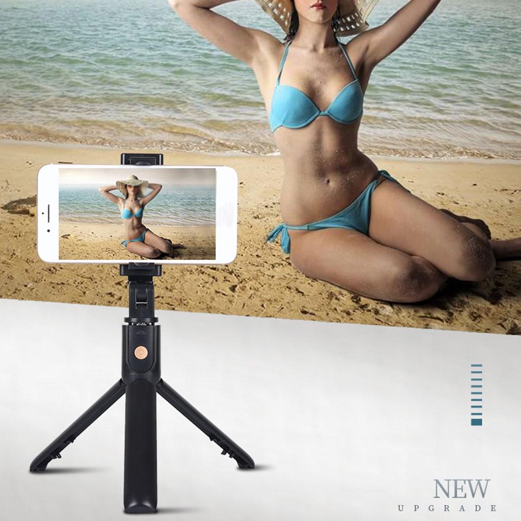 Bluetooth Selfie Stick Tripod Monopod Remote Control 360° Clamp For Android