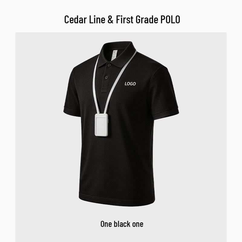 Polo Shirt for Coffee Shop Waitstaff - Custom Logo, Short Sleeve, Team Uniform L