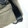 HERMES Corlule 25 Bag Shoulder Bag Tote Bag Toile H / Coating canvas Black/gray