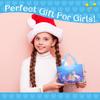 AIPRIDY Charm Bracelet Making Kit, Girls' DIY Crafts, Unicorn and Mermaid Craft Gift Kit, Suitable for Girls Ages 6-12 (72 Hulan Mermaid Crafts)