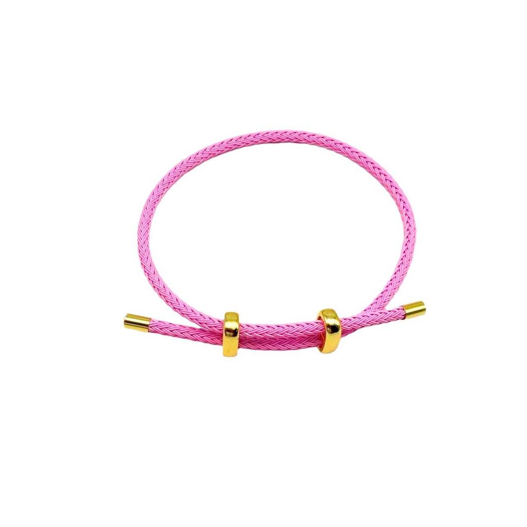 DIY Verstellbares Perlenarmband aus Stahldraht mit 8-Figur-Schnalle