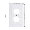 Faceplates Covers Wall Panel Light Switches Socket Cover Standard Wall Switches Receptacle Outlet Covers Easy to Use