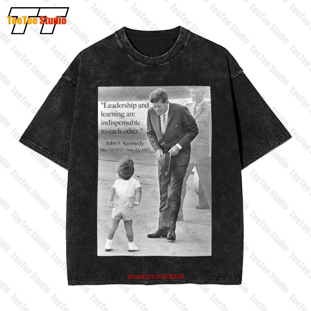John Fitzgerald Kennedy Jfk Usa Vintage Oversized TShirt WF S