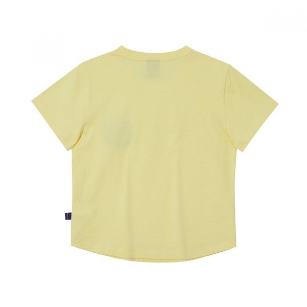 KANGOL Women S Laurel ShorT Sleeve T ShirT 2799 Lemon