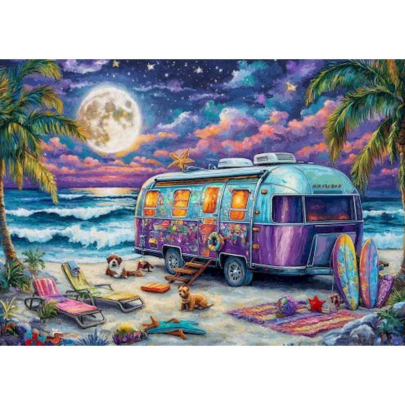 

GATYZTORY Town Scenery Paint By Numbers Kits For Adults Landsape Handpainted Coloring By Numbers Artwork Home Wall Ar 30x20cm no frame темного кольору хакі
