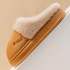 New Winter Warm Couple Style Concise Fluffy Slippers Women Men Non-slip Soft Cosy Slides Indoor Mule Ladies' Home Cotton Shoes