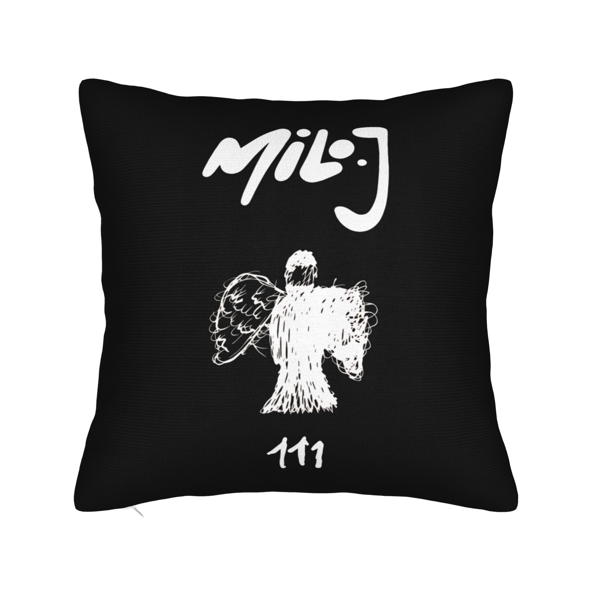 

Rapper Milo J 111 Pillow Cover Kawaii Pillow Case For Couch Sofa Bedroom Comfy Pillowcases Gift 12x12Inch