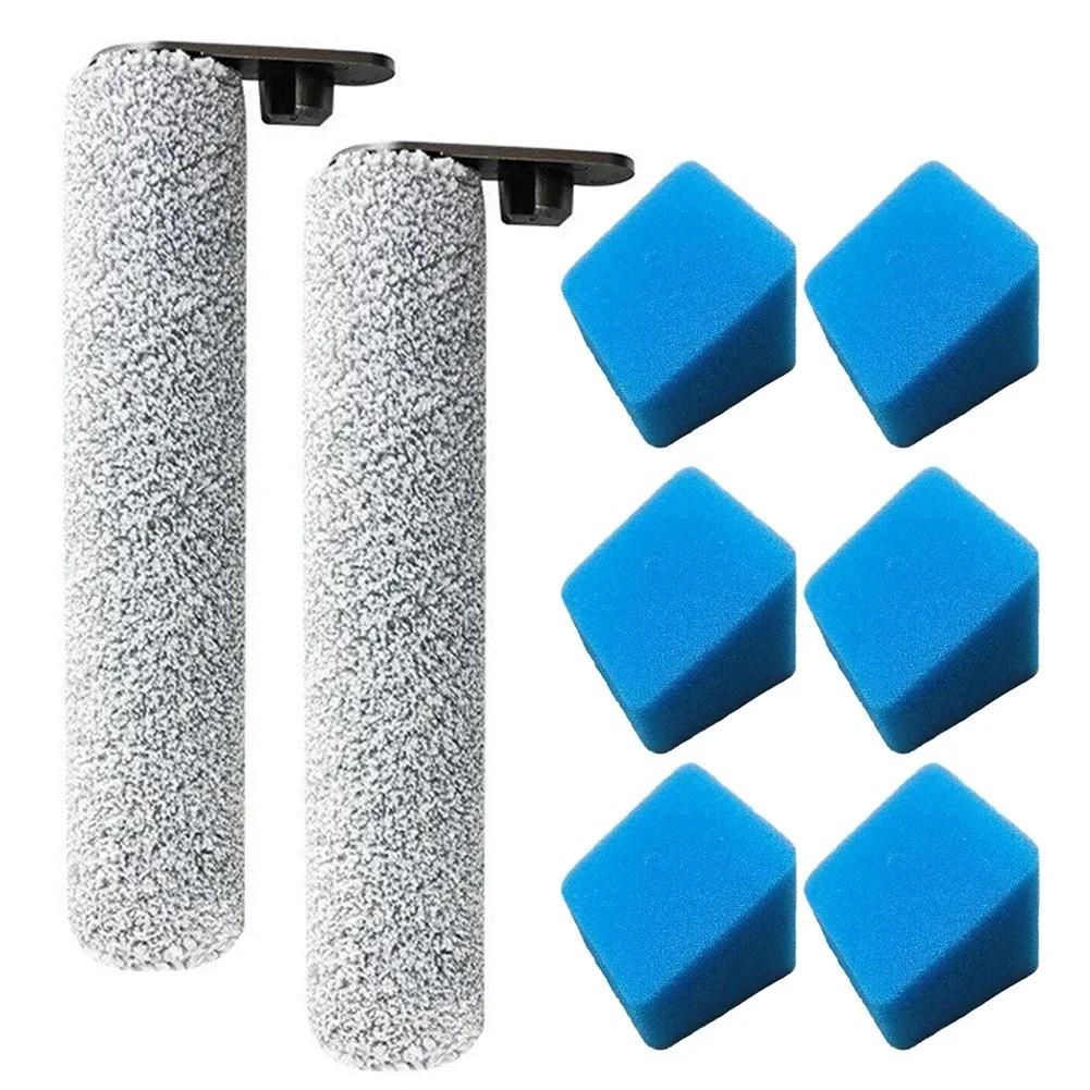 Vacuum Cleaner Roller Brush Filters Kit For JONR ED12 Pro Cordless Wet Dry Vacuum Cleaner Parts Main Brush Sponge Filter