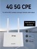 4G LTE CPE Router with SIM Support for Home WiFi, Single Network Port, Compatible In Russia and Europe.