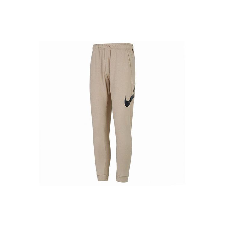 Men s Nike Solid Color Logo Casual Knit Sports Pants/Trousers/Joggers Khaki CU6776-247 L