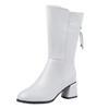 New Style Shoes: Thick Heels, High Heels, Versatile Long Boots, Knee-high Boots, Women's Shoes