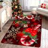 Christmas Rug Festive Carpet For Live Room Large Area Rug Bedroom Rug Soft Doormat Welcome Mat Home Decoration
