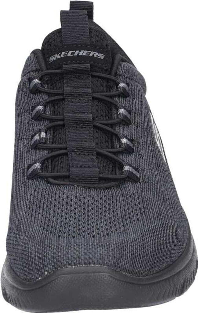 Кроссовки Skechers Summits Louvin slip-on shoes black white