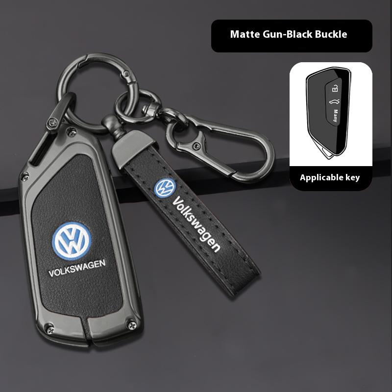 For Volkswagen VW GTD Magotan Golf 8 MK8 ID.3 ID.4 ID.6 Accessorie Car TPU Zinc Alloy Key Case Bag Car Key Chain Metal Key Shell