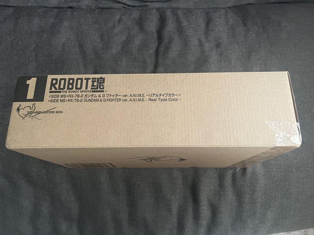 [USED] ROBOT Spirits MS-78-2 Gundam & G Fighter Real Type Color