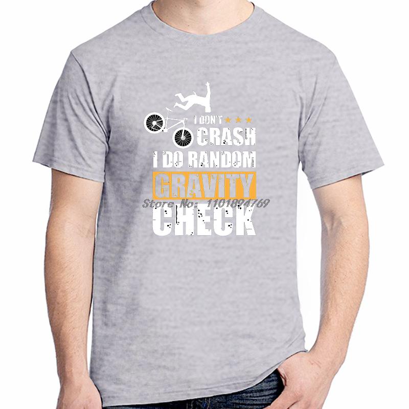 Summer Fashion Cotton Short Sleeve Tshirt Dirt Biker Motocross Tshirt I Dont Crash Funny Graphic T Shirts Unisexs Clothes