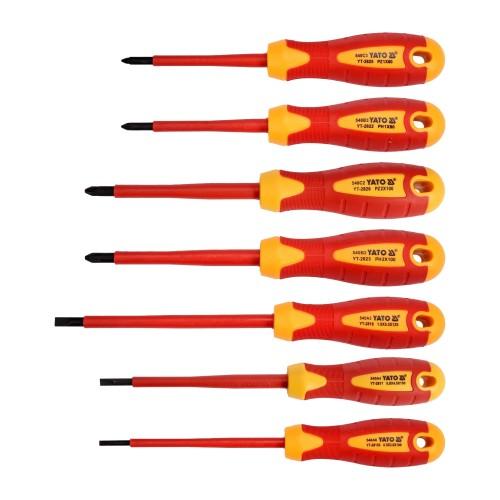 Yato Insulated Screwdriver (Pack of 7)