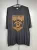 Vintage Biohazard Band T Shirt Tour 90s Short Sleeve Cotton Shirt NZ1758 Unisex T-Shirt