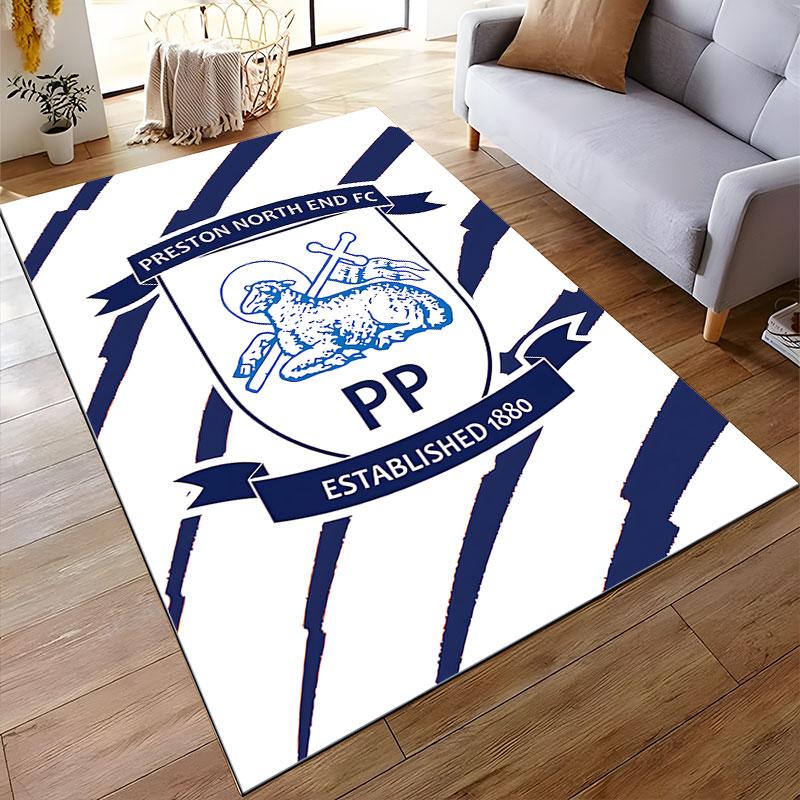 Preston North End FC Logo Suitable As a Non-slip Mat for the Living Room or Bedroom Sofa
