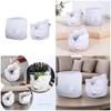 Succulent Planter Mold Crafting Mould Flexible Vase Molds Human Face Shape Flowerpot Mold Suitable for Making Flowerpot