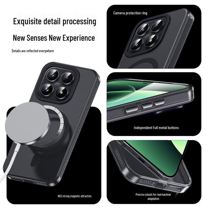 AOLANG IML Magnetic Frosted Anti-Fall Phone Case