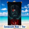 Beach Towel Custom Name Text, Quick Dry Large Towel For Beach HomeIT Pennywise