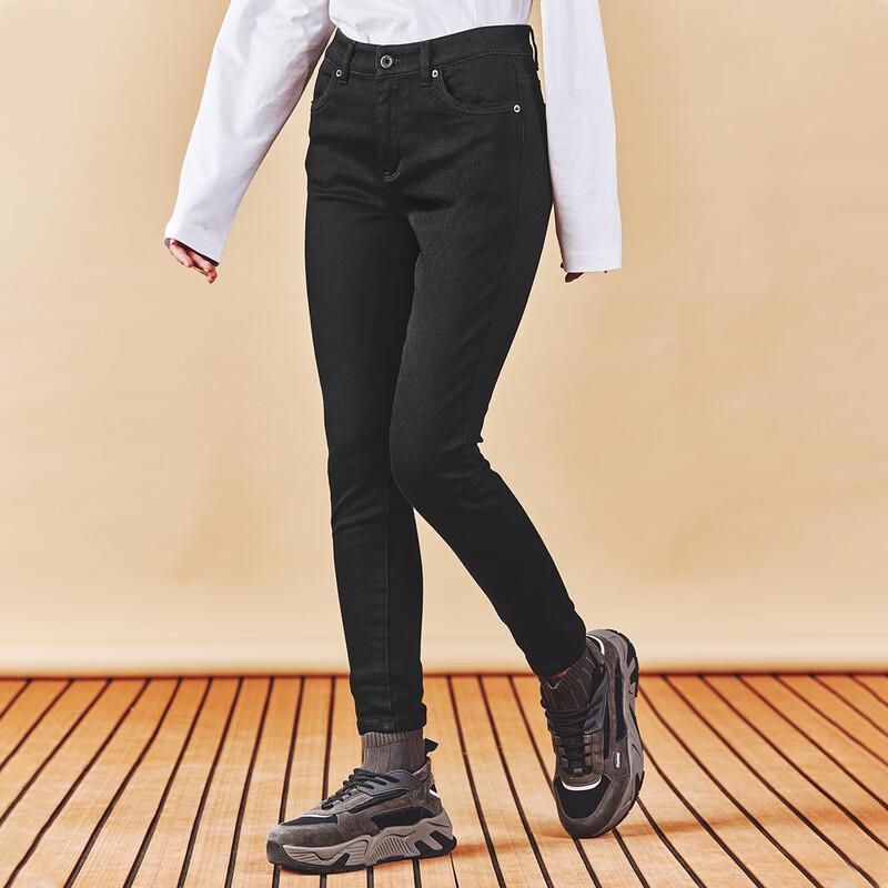 Jeep Women's Elastic Denim Casual Sports Pants