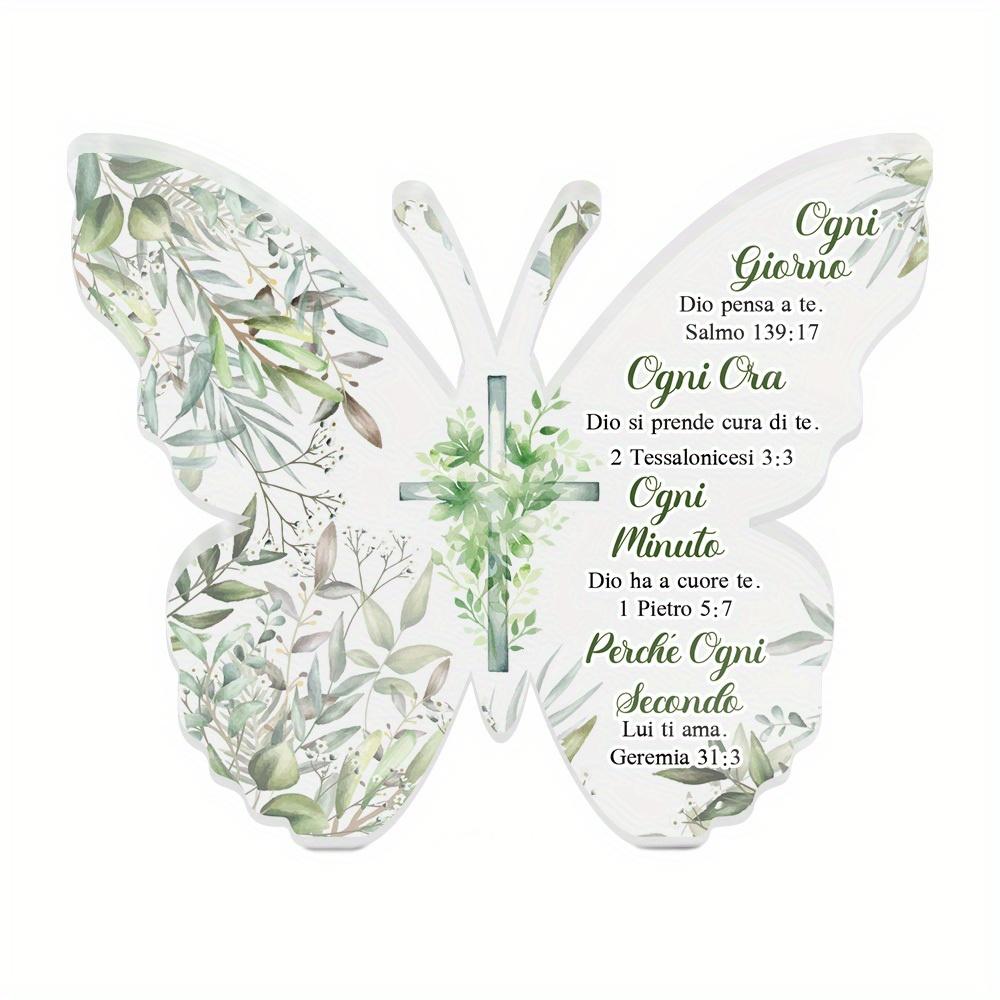Every Day God Thinks of You. Psalm 139:17 Every Hour God Takes Care of You - Acrylic Desktop Ornament, Four Seasons Decoration