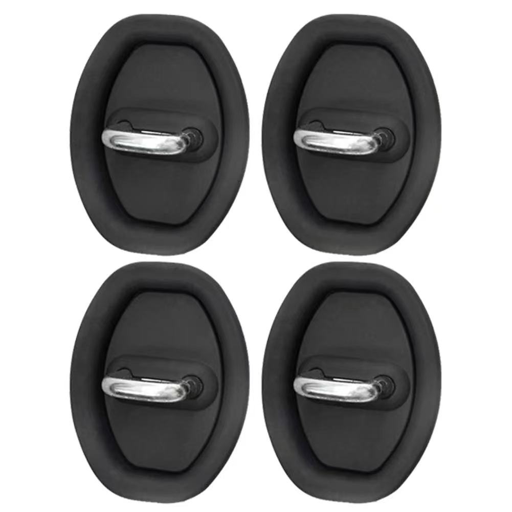 Universal Car Door Closing Shockproof Silicone Cushion  Mute Shock Absorber Protective Covers Car Door Latch Accessories