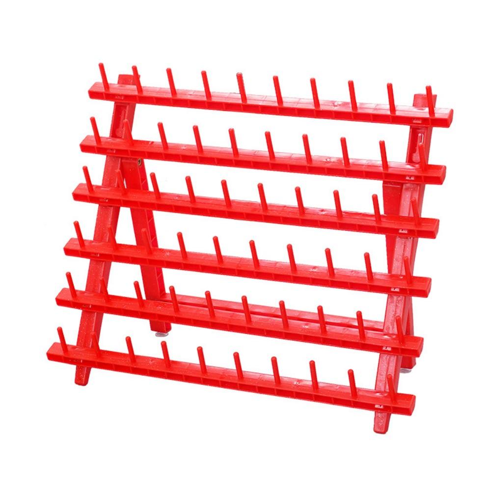 Sewing Thread Rack Holder, Thread Organizer Portable Shelf Spool Rack Spool Stand for Embroidery Hobbyists Jewelry Tailors