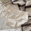 Ladies Summer Sweet To Sweet Lace Mesh Stitching Cotton Hip Hip Mid Waist Triangle Briefs
