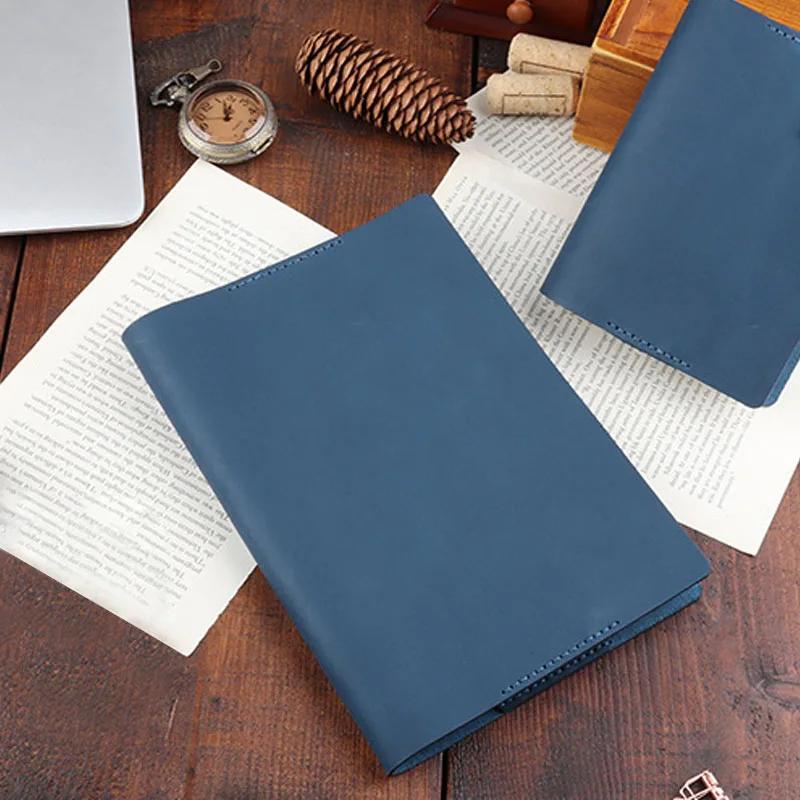 Fromthenon Genuine Leather Cover for Ho-Bo A5 A6 Notebook Cover Planner Vintage Retro Diary Stationery Office & School Supplies