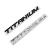 Ford Edge Rear Trunk TITANIUM High-End Electroplated Metal Emblem