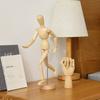 High-joint Man Model Decoration Art Wooden Man Movable Joint Hand Wooden Man Decoration Wooden Joint Man Decoration Home Decor