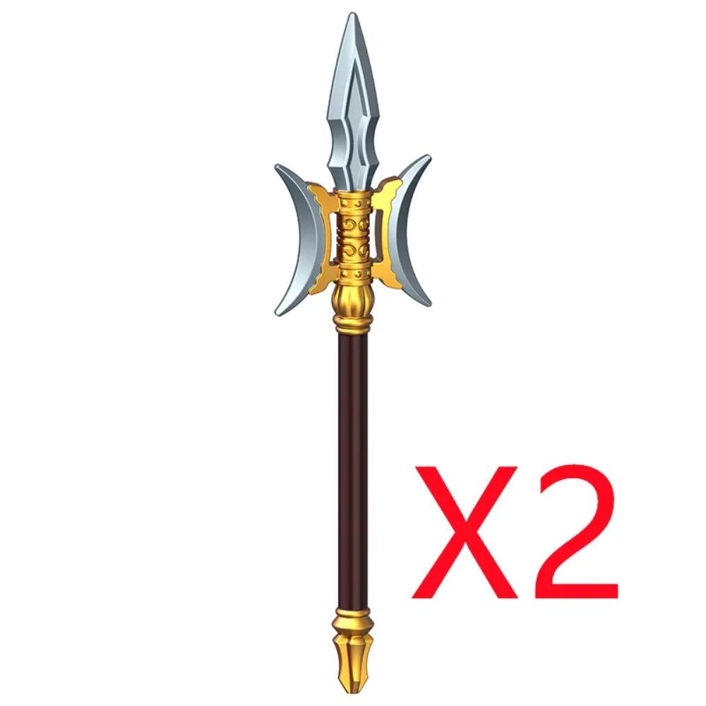 MOC Military Medieval Building Blocks Accessories Soldier Figures Bicolor Weapons Crossbow Sword helmet Tomahawk Toy Gift X006