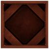 Plant Pot Set 2 pcs Rust Colored 30 x 30 x 30 cm Weatherproof Steel